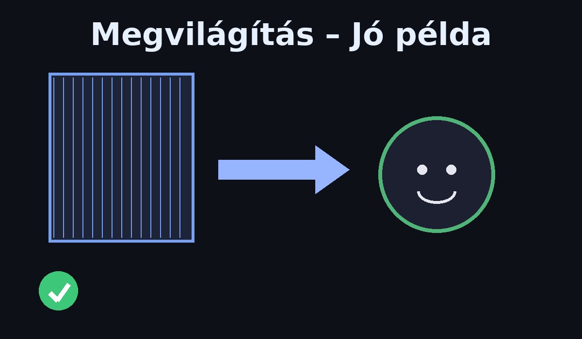 Megvilágítás – mitől lesz jó a fotó